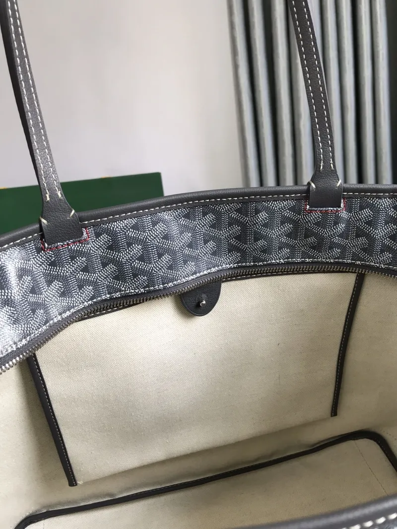 Goyard Gray Tote Bag 452 - Image 9