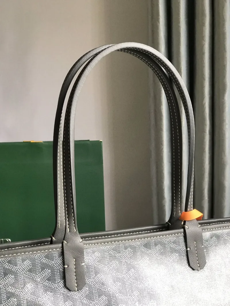Goyard Gray Shopping Tote Bag 459 - Image 6