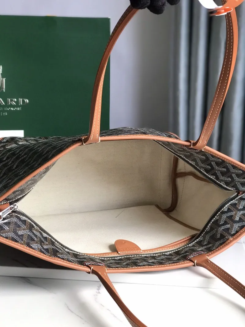 Goyard Black Shopping Tote Bag 461 - Image 7