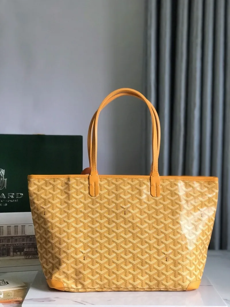 Goyard Yellow Tote Bag 462 - Image 3