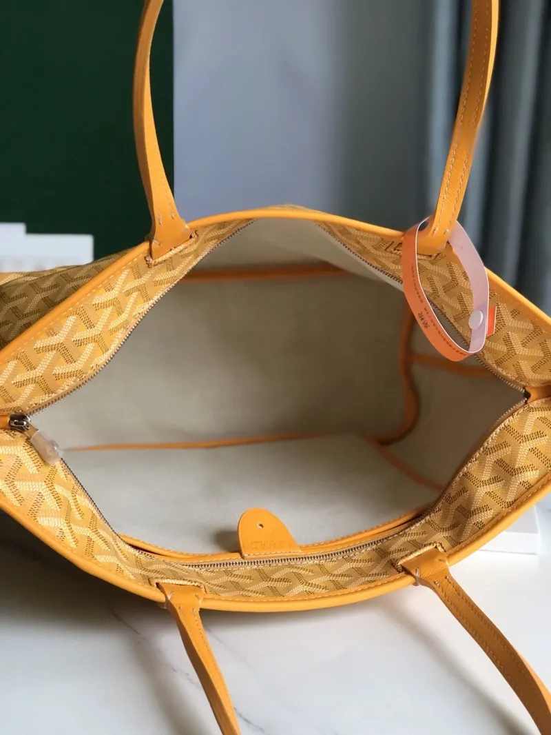 Goyard Yellow Tote Bag 462 - Image 7