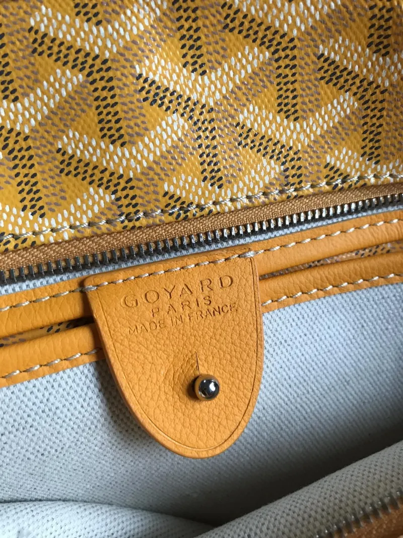 Goyard Yellow Tote Bag 462 - Image 8