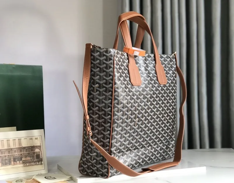 Alternative view of Goyard Black Shopping Tote Bag 466