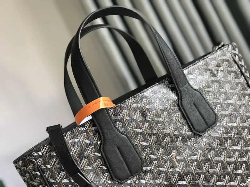 Goyard Black Tote Bag 468 - Image 6