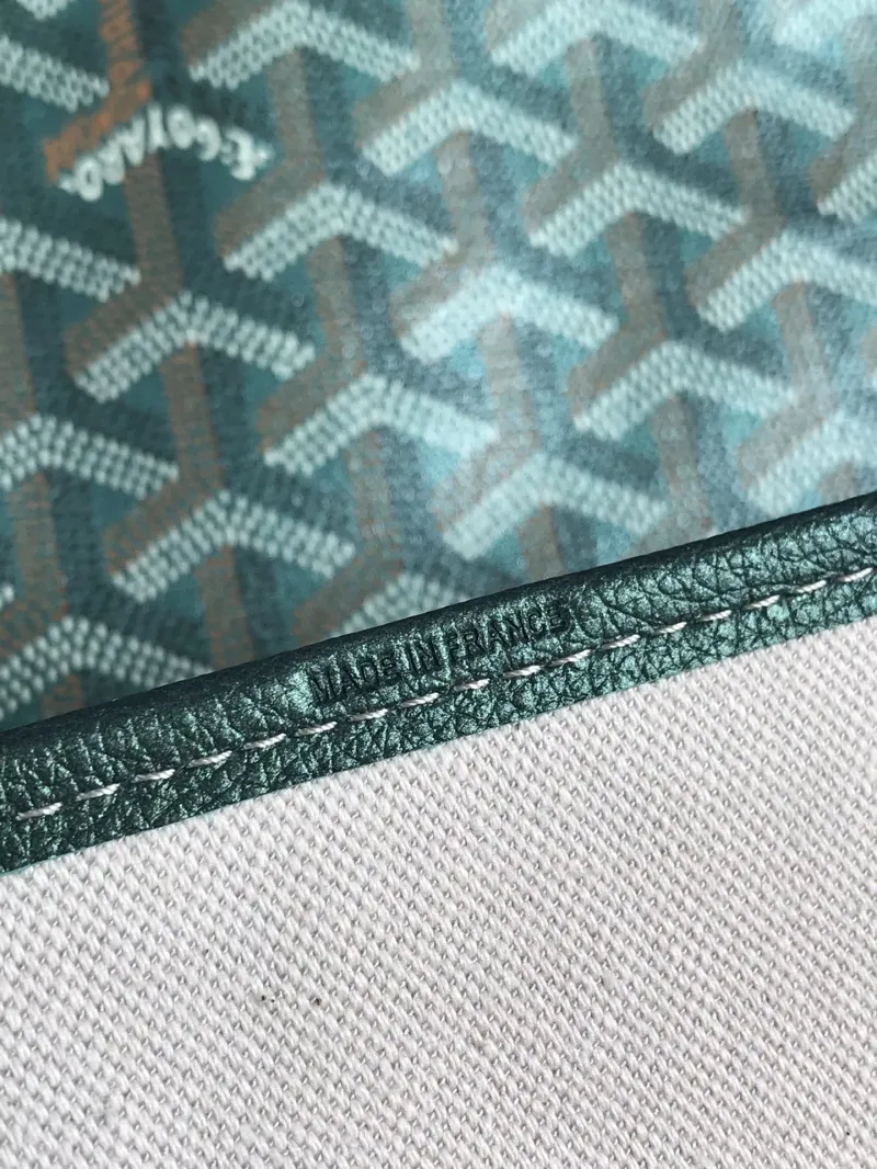 Goyard Dark Green Tote Bag 484 - Image 7