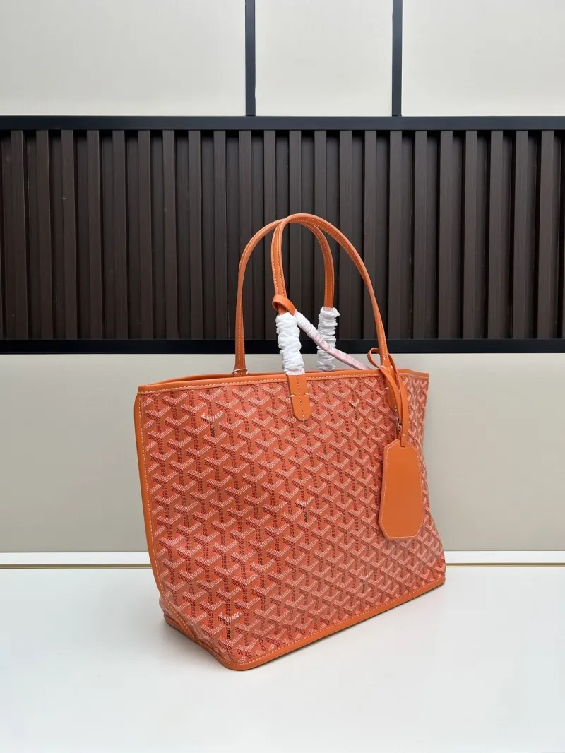 Alternative view of Goyard Orange Shopping Tote Bag 486
