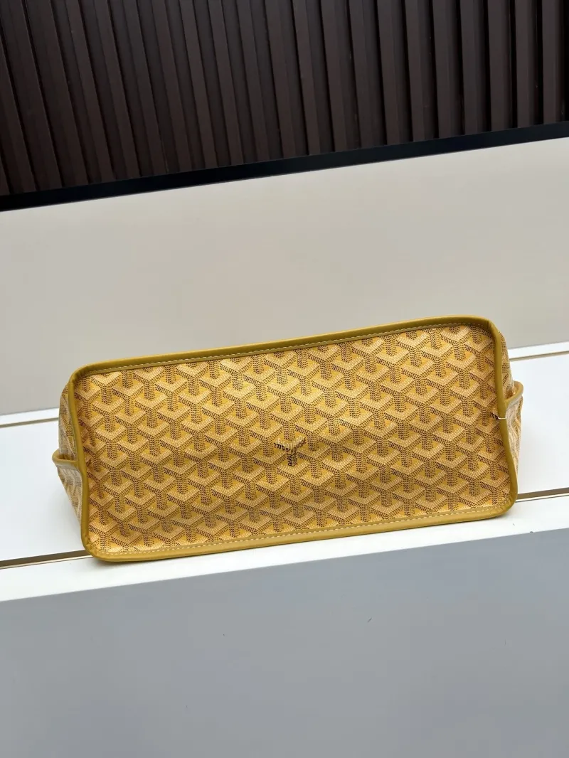 Goyard Yellow Shopping Tote Bag 489 with Pouch - Image 5