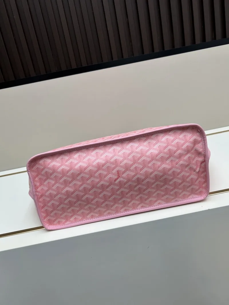 Goyard Pink Tote Bag with Small Pouch - Image 5