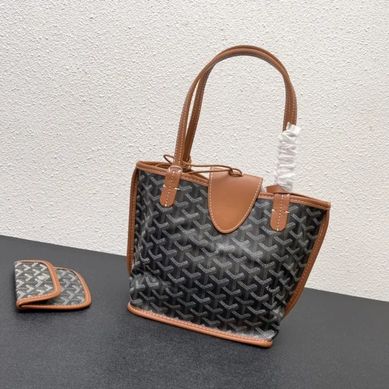 Goyard French Bulldog Print Tote Bag 20cm - Image 4