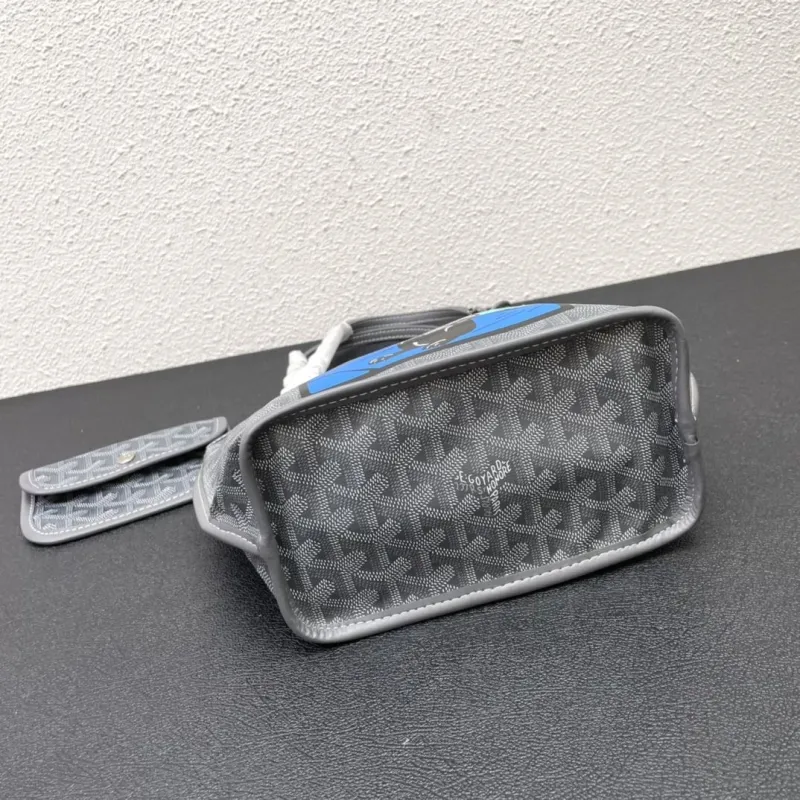 Goyard Gray French Bulldog Print Tote Bag 20cm - Image 7