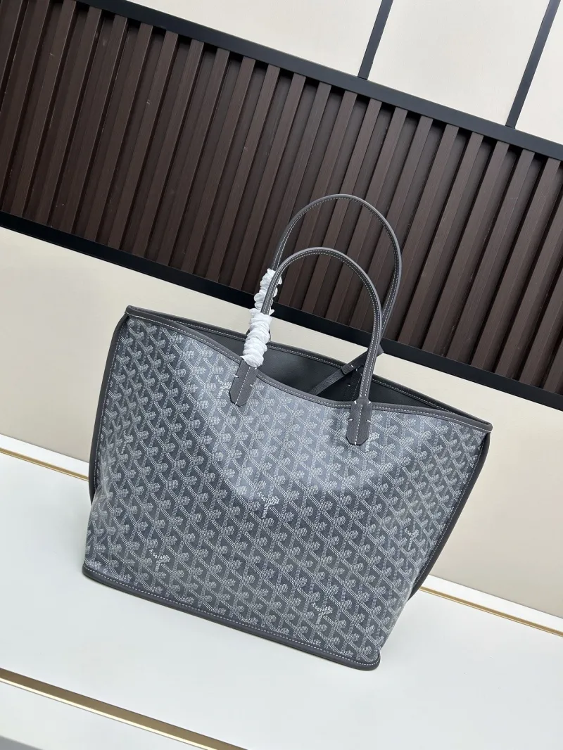 Alternative view of Goyard Gray Shopping Tote Bag 537 47x27x16cm