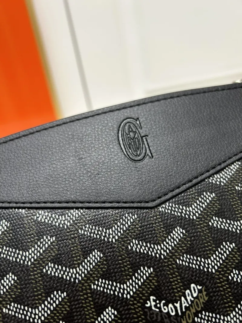 Goyard Black Chain Shoulder Bag 2256 Large 25cm - Image 5