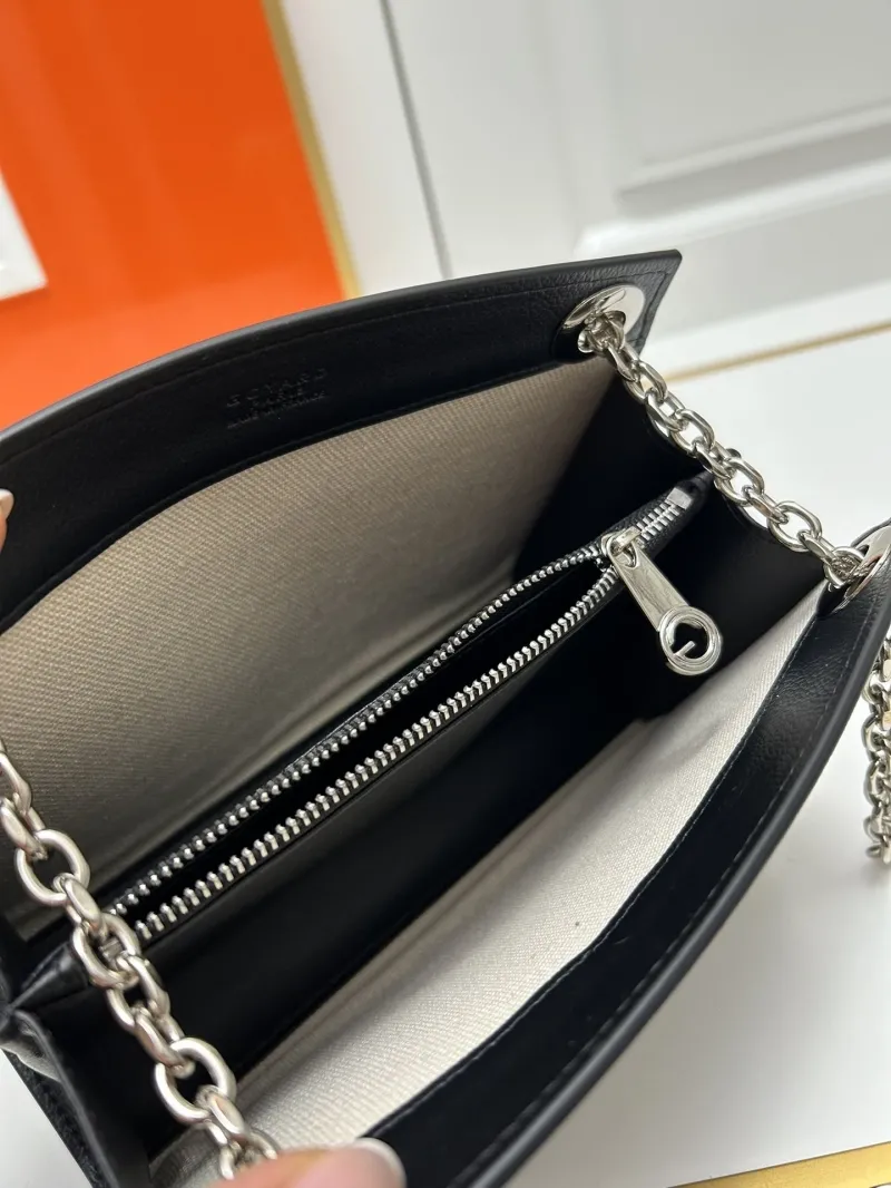Goyard Black Chain Shoulder Bag 2256 Large 25cm - Image 7