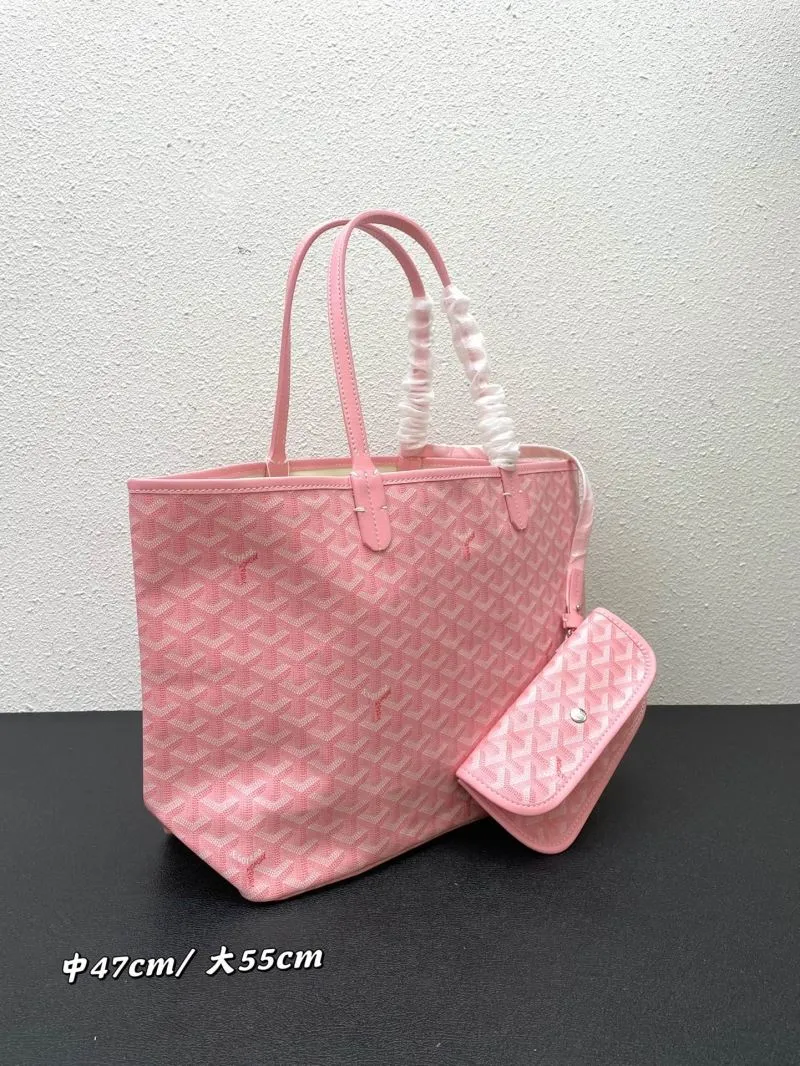 Alternative view of Goyard Pink Tote Bag 558 Medium Large with Pouch