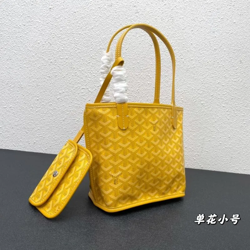 Goyard Yellow Small Shopping Tote Bag 581 - Image 3