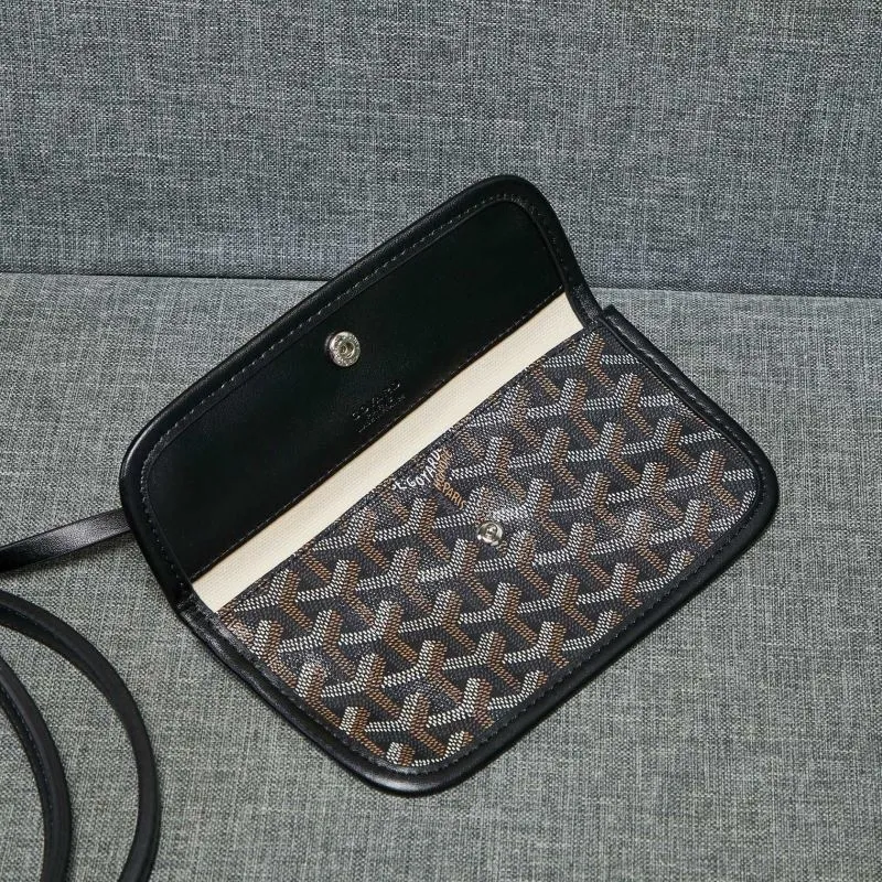 Goyard Black Reversible Tote Bag with Pouch - Image 7