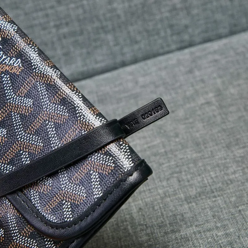 Goyard Black Reversible Tote Bag with Pouch - Image 8