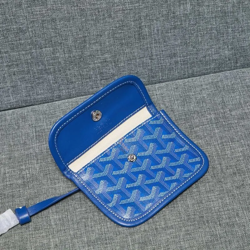 Goyard Blue Reversible Tote Bag with Pouch - Image 7