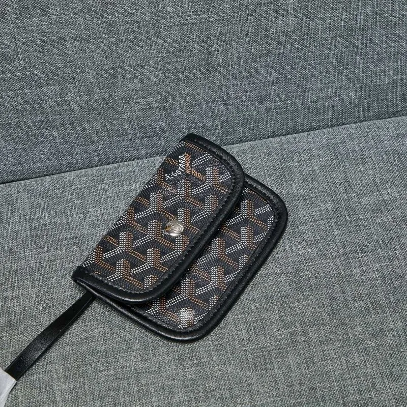 Goyard Black Tote Bag with Small Pouch - Image 6