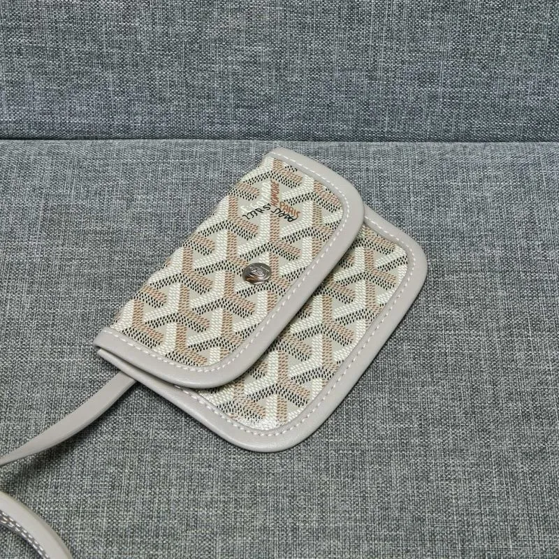 Goyard Gray Tote Bag with Pouch 637 - Image 6