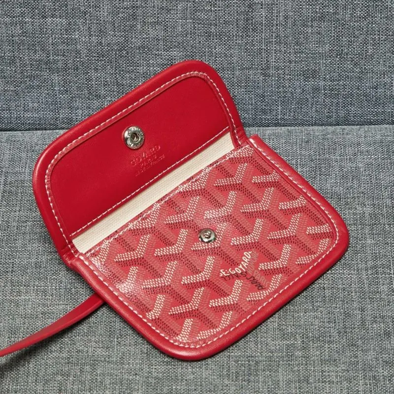 Goyard Red Mini Tote Bag with Pouch - Image 7