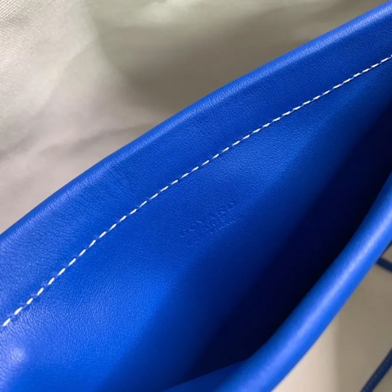 Goyard Blue Tote Bag with Pouch - Image 6