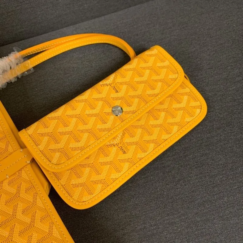 Goyard Yellow Tote Bag 646 - Image 7