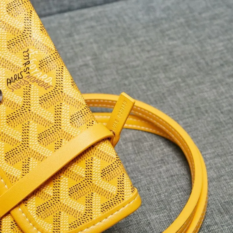 Goyard Yellow Tote Bag 646 - Image 9