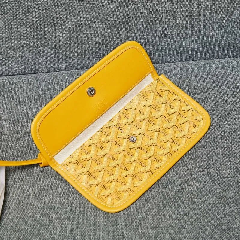 Goyard Yellow Shopping Tote Bag with Pouch - Image 7