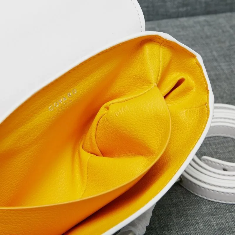 Goyard White Top Handle Crossbody Bag - Image 9