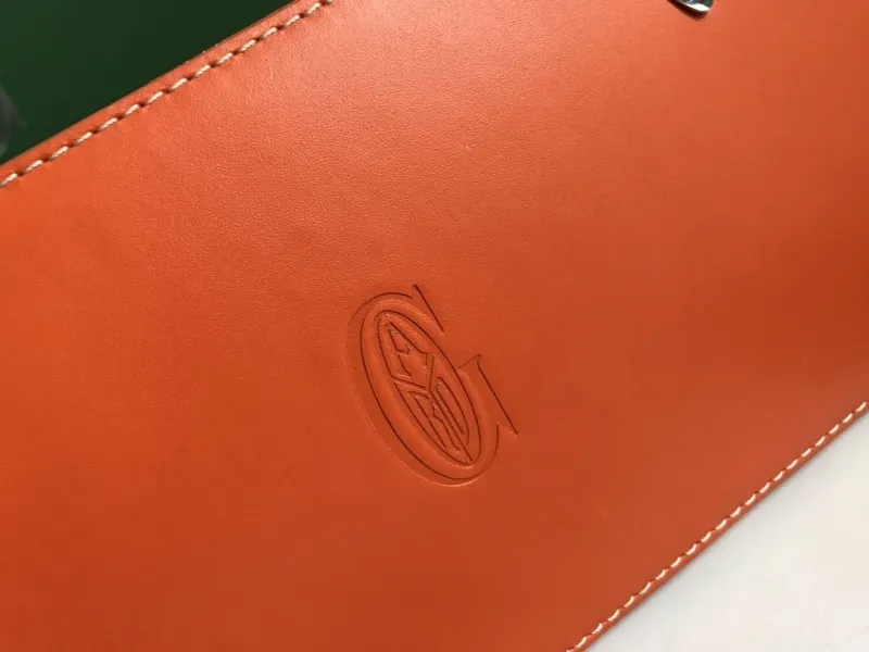 Goyard Orange Top Handle Crossbody Bag - Image 4