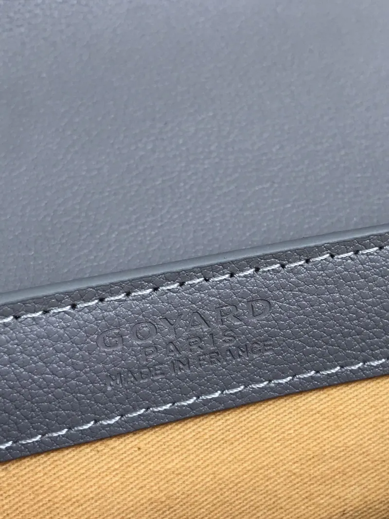 Goyard Gray Top Handle Bag - Image 7