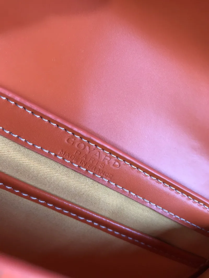 Goyard Orange Top Handle Bag 25 - Image 8