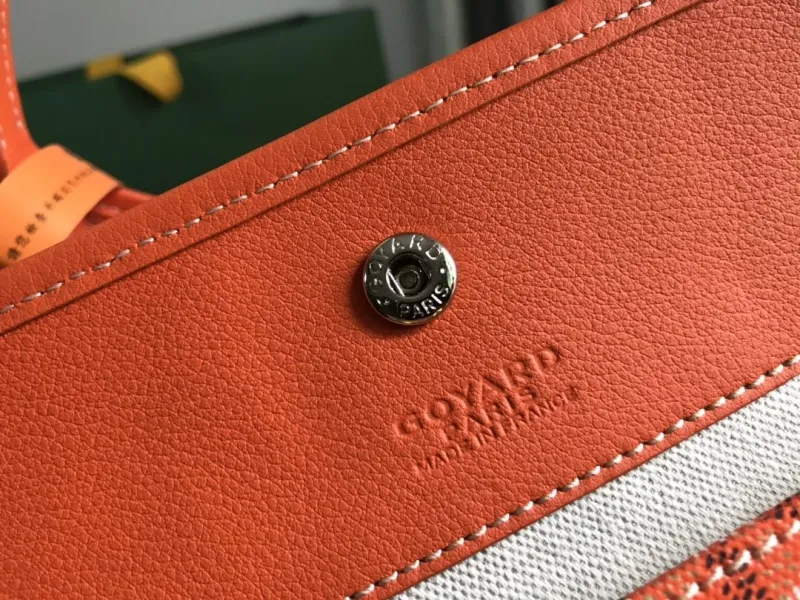 Goyard Orange Hobo Shoulder Bag Size 38 - Image 8