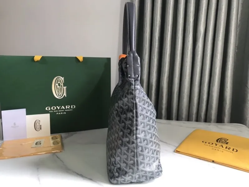 Alternative view of Goyard Dark Gray Hobo Bag