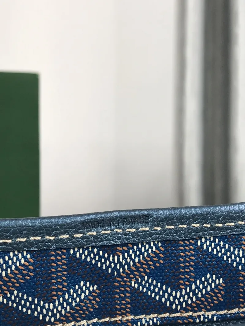 Goyard Blue Hobo Shoulder Bag - Image 7