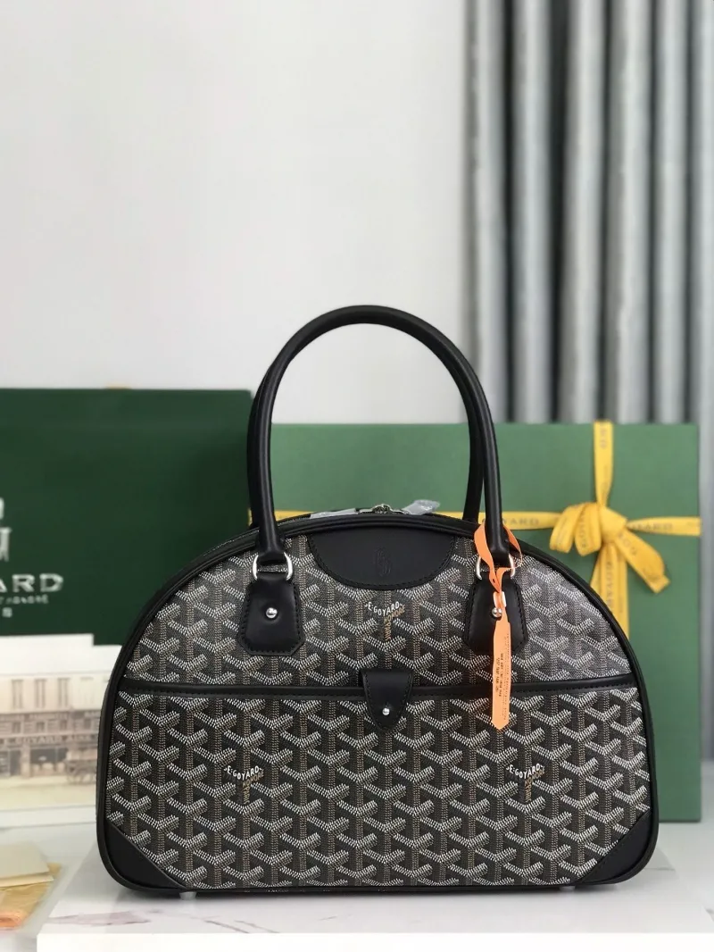 Goyard Black Top Handle Handbag 58