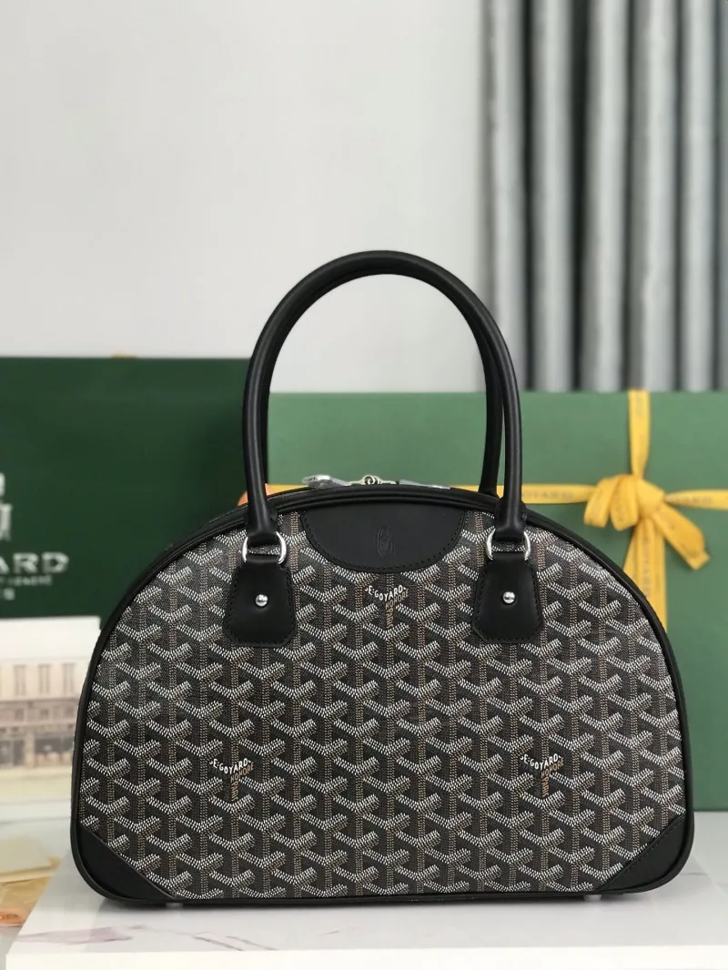 Goyard Black Top Handle Handbag 58 - Image 3