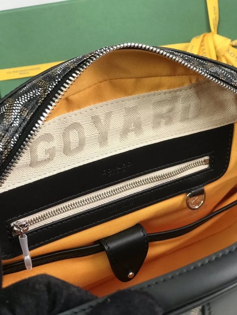 Goyard Black Top Handle Handbag 58 - Image 9