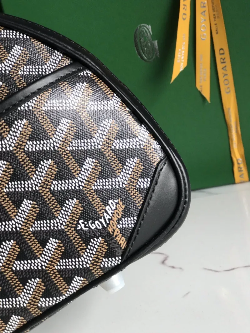 Goyard Black Top Handle Handbag - Image 6