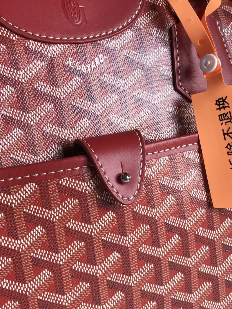 Goyard Red Top Handle Handbag 72 - Image 5