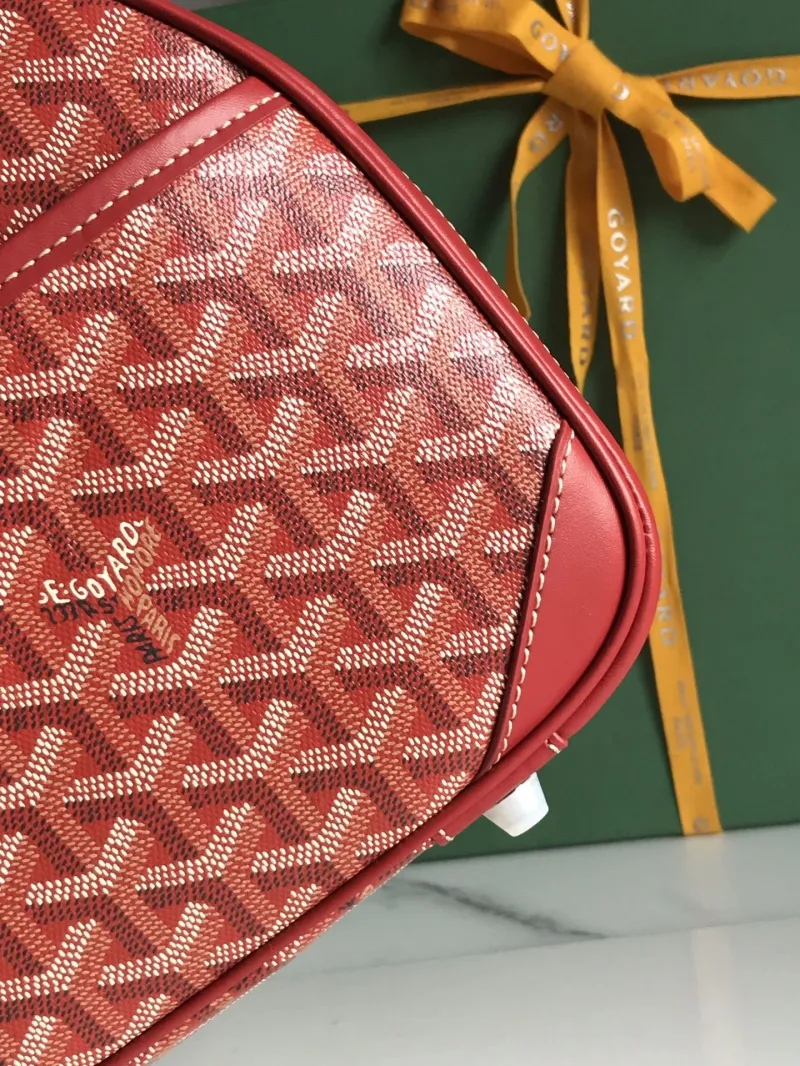 Goyard Red Top Handle Handbag 72 - Image 6