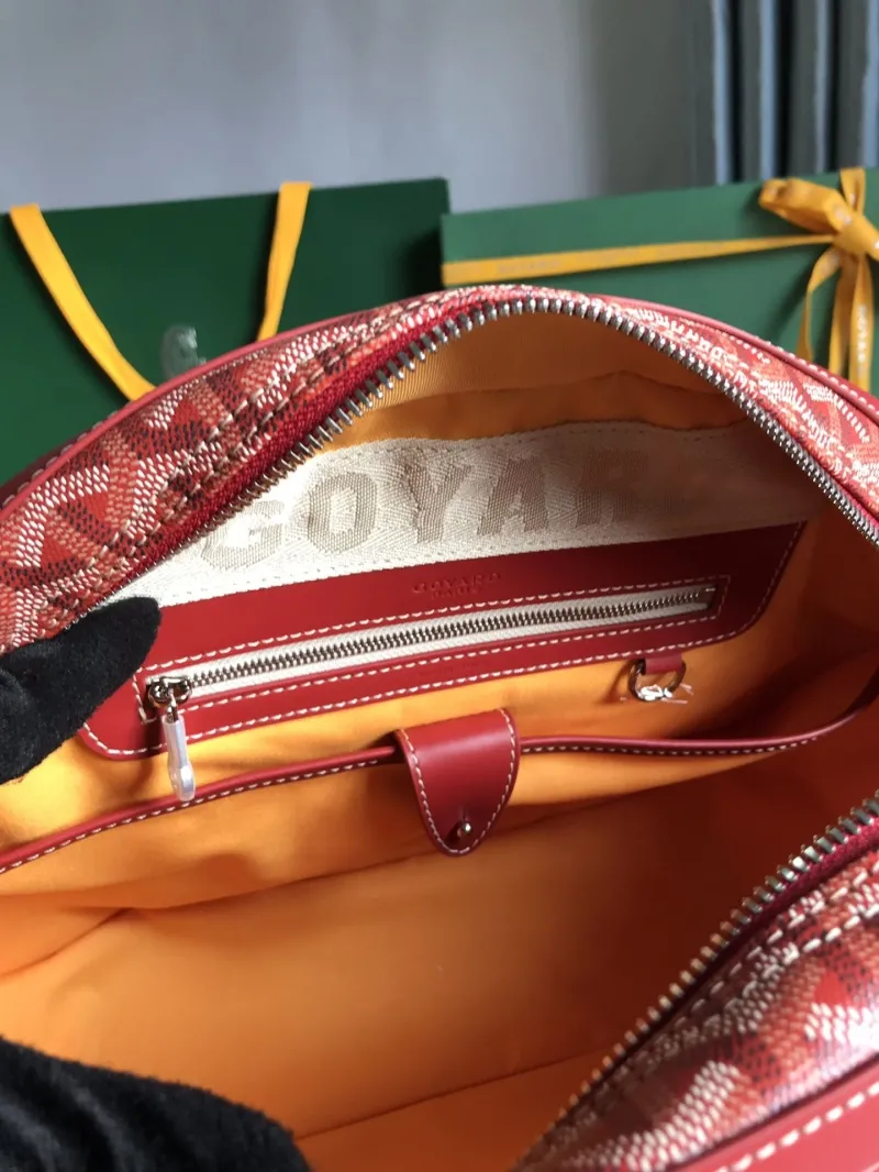 Goyard Red Top Handle Handbag 72 - Image 8