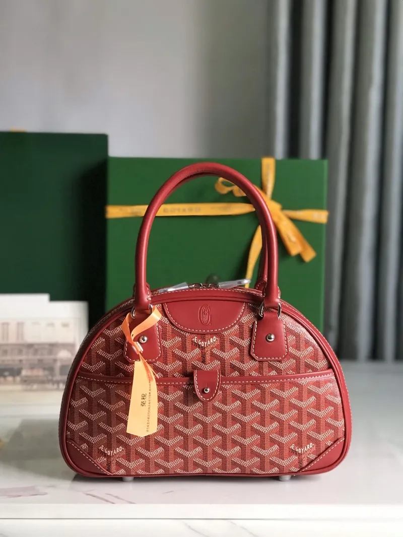 Goyard Red Top Handle Bag 73