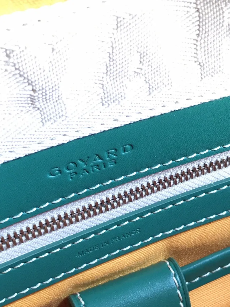 Goyard Green Top Handle Bag 74 - Image 9