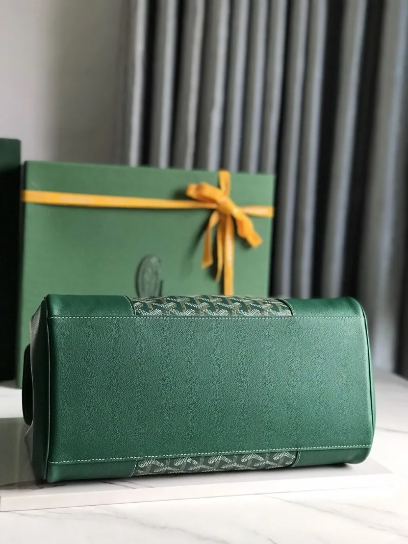 Goyard Green Top Handle Bag 86 - Image 4