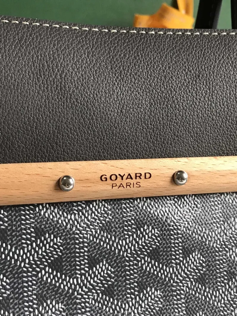 Goyard Dark Gray Top Handle Bag 88 - Image 4