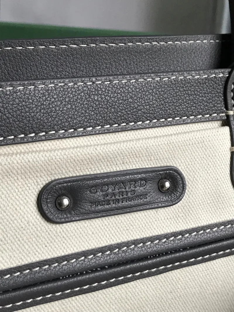 Goyard Dark Gray Top Handle Bag 88 - Image 8