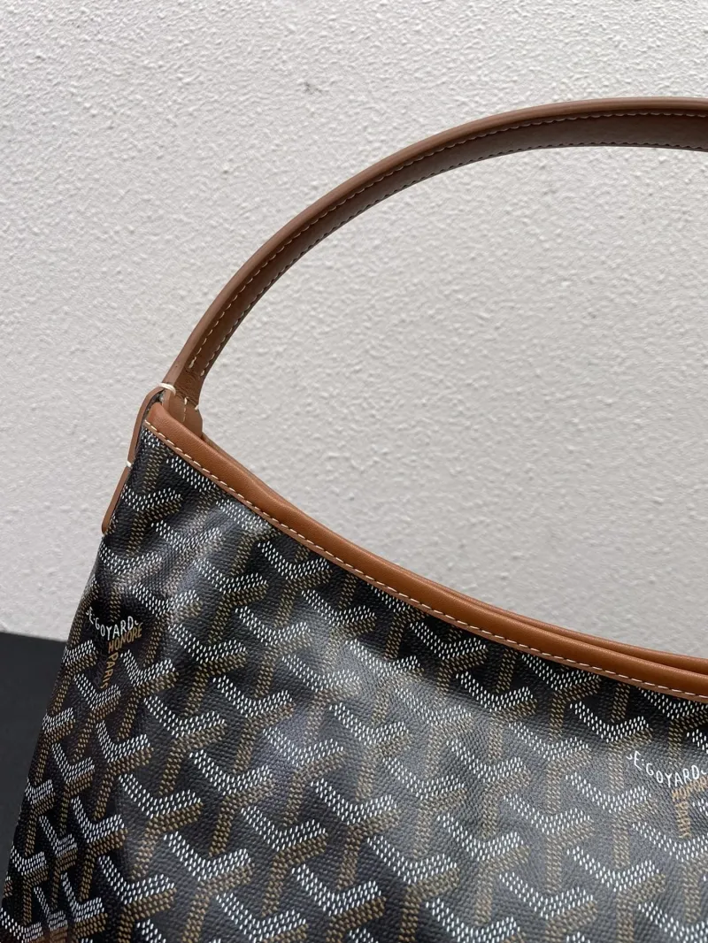 Goyard Black Hobo Underarm Bag 42cm - Image 6