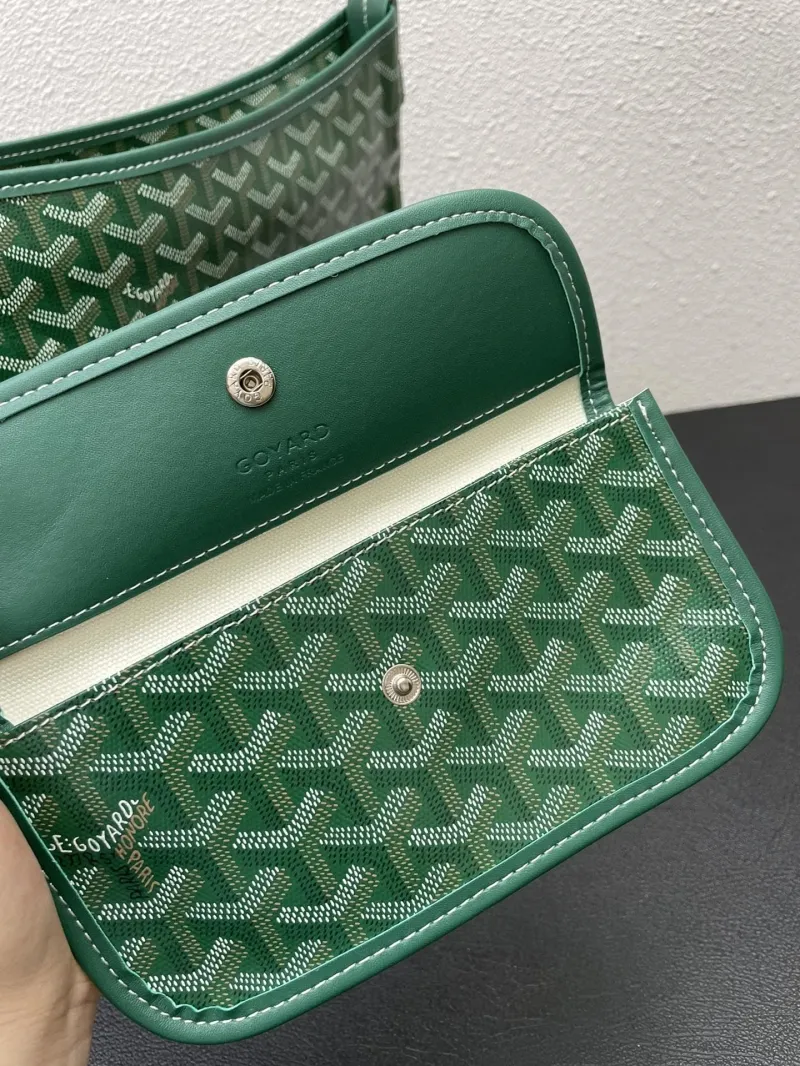 Goyard Green Hobo Bag 42cm - Image 8
